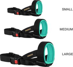 BRONZEDOG Soft Padded Nylon Dog Muzzle, Mint Green, Medium slide 2 of 7