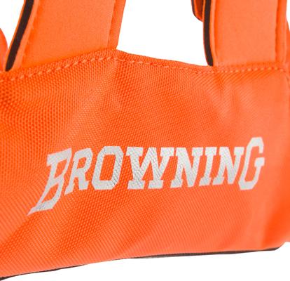 Show full view: Browning Chest Protection Solid Waterproof Dog Safety Vest, Orange, Large slide 5 of 7