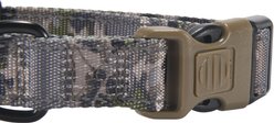 Browning Classic Webbing Camo Nylon Reflective Standard Dog Collar, Ovix Camo, Medium: 14 to 20-in neck, 1-in wide slide 2 of 3