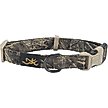 Show in main carousel: Browning Classic Webbing Camo Nylon Reflective Standard Dog Collar, Realtree Max 7, Large: 18 to 28-in neck, 1-in wide slide 1 of 3