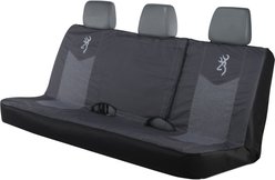 Browning Full Bench Car Seat Cover, Chevron Heather Black slide 2 of 3