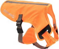 Browning Solid Waterproof Dog Safety Vest, Orange, Medium