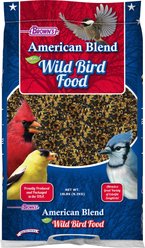 Brown's American Blend Wild Bird Seed, 18-lb bag