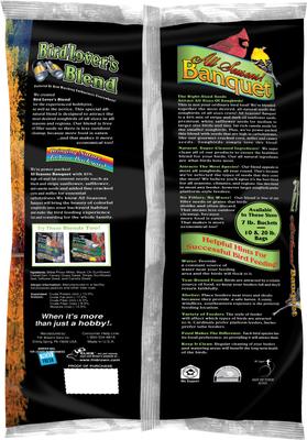 Show full view: Brown's Bird Lover's Blend All Seasons! Banquet Wild Bird Food, 10-lb bag slide 2 of 4