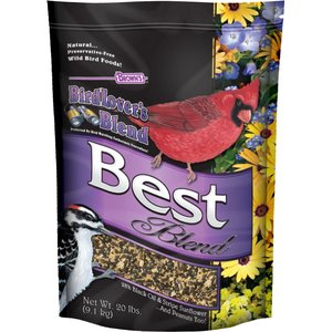 Brown's Bird Lover's Blend Best Blend Wild Bird Food, 20-lb bag
