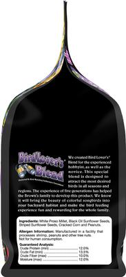 Show full view: Brown's Bird Lover's Blend Best Blend Wild Bird Food, 7-lb bag slide 3 of 7