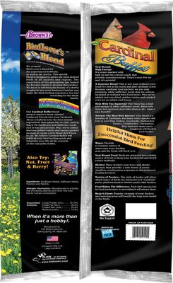 Show full view: Brown's Bird Lover's Blend Cardinal Buffet Wild Bird Food, 7-lb bag slide 2 of 4