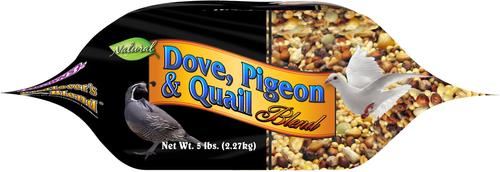 Show full view: Brown's Bird Lover's Blend Dove, Pigeon & Quail Blend Bird Food, 5-lb bag, bundle of 5 slide 3 of 7