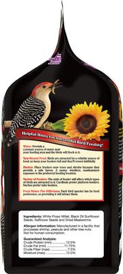 Show full view: Brown's Bird Lover's Blend Hi-Energy Plus with Mealworms Wild Bird Food, 5-lb bag slide 3 of 8