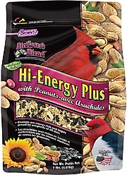 Brown's Bird Lover's Blend Hi-Energy Plus with Peanuts Bird Food, 5-lb bag