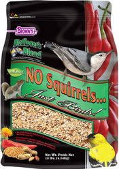 Brown's Bird Lover's Blend No Squirrels Just Birds Chili Pepper Wild Bird Food, 10-lb bag
