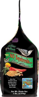Show full view: Brown's Bird Lover's Blend No Squirrels Just Birds Chili Pepper Wild Bird Food, 5-lb bag slide 3 of 8