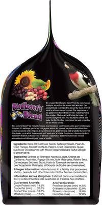 Show full view: Brown's Bird Lover's Blend Nut, Fruit & Berry Wild Bird Food, 5-lb bag, bundle of 3 slide 4 of 10