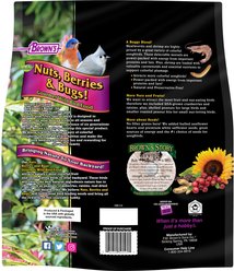 Brown's Bird Lover's Blend Nuts, Berries & Bugs! Gourmet Wild Bird Food, 5-lb bag slide 2 of 8