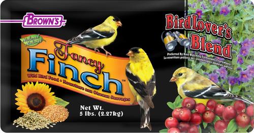 Show full view: Brown's Bird Lover's Blend with Cranberries Fancy Finch Bird Food, 5-lb bag slide 5 of 9