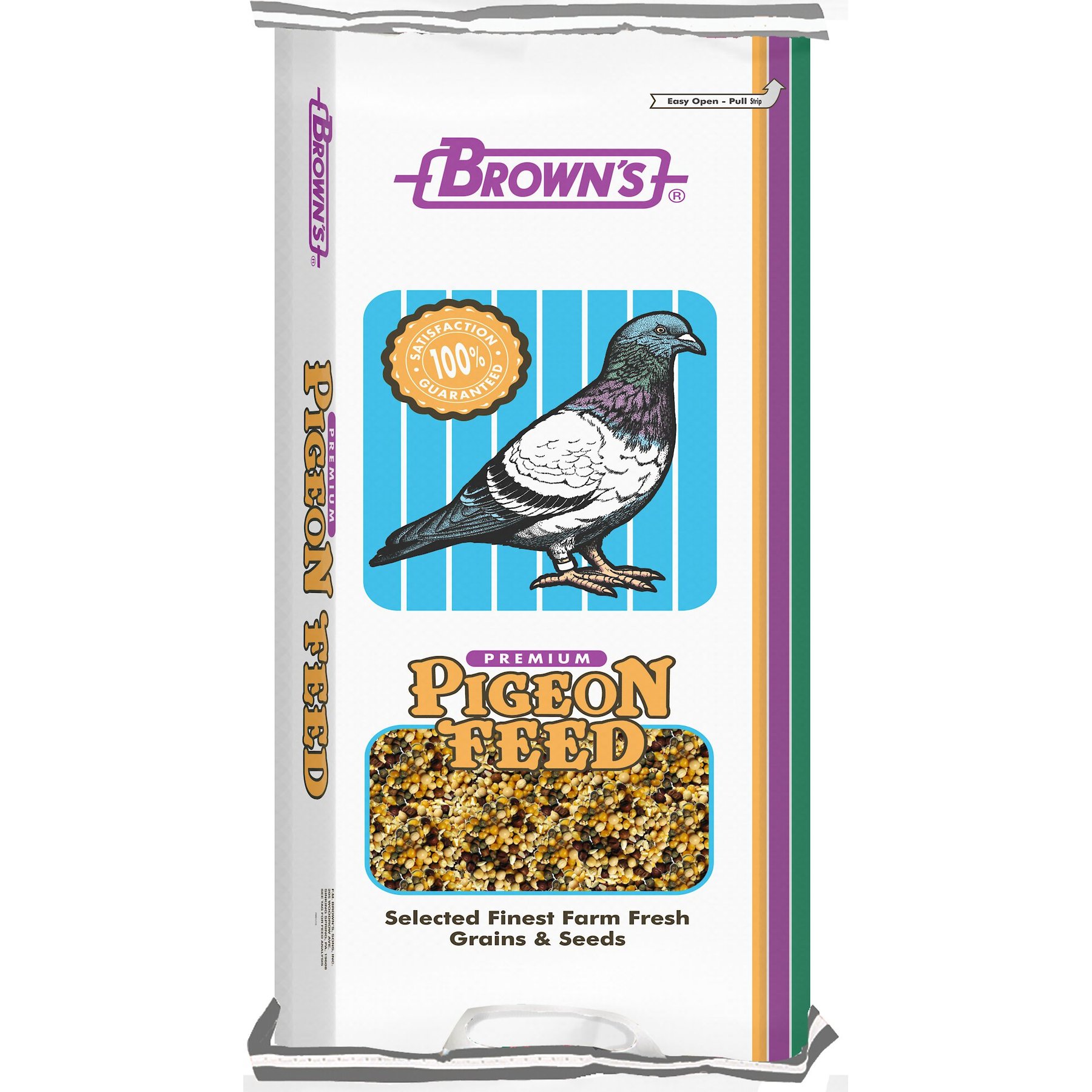 Brown's Conditioning Popcorn Premium Pigeon Food, 50-lb bag