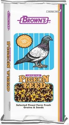Show full view: Brown's Conditioning Small Corn Seeds & Grains Dove & Pigeon Bird Food, 50-lb bag slide 1 of 2