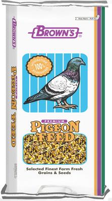 Show full view: Brown's Developer Small Corn Seeds & Grains Dove & Pigeon Bird Food, 50-lb bag slide 1 of 3
