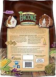 Brown's Encore Classic Natural Guinea Pig Food, 4-lb bag slide 2 of 6