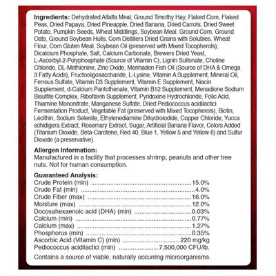 Show full view: Brown's Encore Gourmet Foraging Feast Guinea Pig Food, 4-lb slide 6 of 7