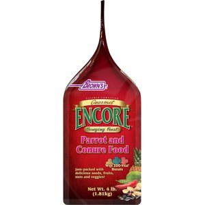 Brown's Encore Gourmet Foraging Feast Parrot & Conure Food, 4-lb