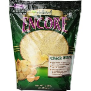 Brown's Encore Natural Chick Starter Baby Chicken Feed, 7-lb bag