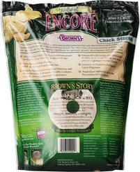 Brown's Encore Natural Chick Starter Baby Chicken Feed, 7-lb bag slide 2 of 5