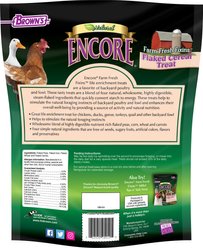 Brown's Encore Natural Farm Fresh Fixins Flaked Cereal Bird Treats, 1.5-lb bag slide 2 of 6
