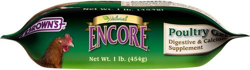 Show full view: Brown's Encore Natural Poultry Grit Plus Chicken Feed, 16-oz bag slide 3 of 10