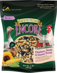 Brown's Encore Poultry Treat, 2-lb bag