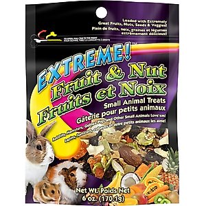 Brown's Extreme! Fruit & Nut Small Pet Treat, 6-oz bag