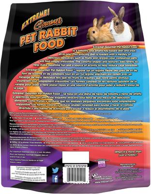 Show full view: Brown's Extreme! Gourmet Rabbit Food, 5-lb bag slide 2 of 9