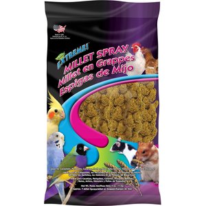 Brown's Extreme! Natural Spray Millet Bird Treat, 4-oz bag