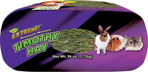 Show full view: Brown's Extreme! Timothy Small Pet Hay, 96-oz bag slide 3 of 4