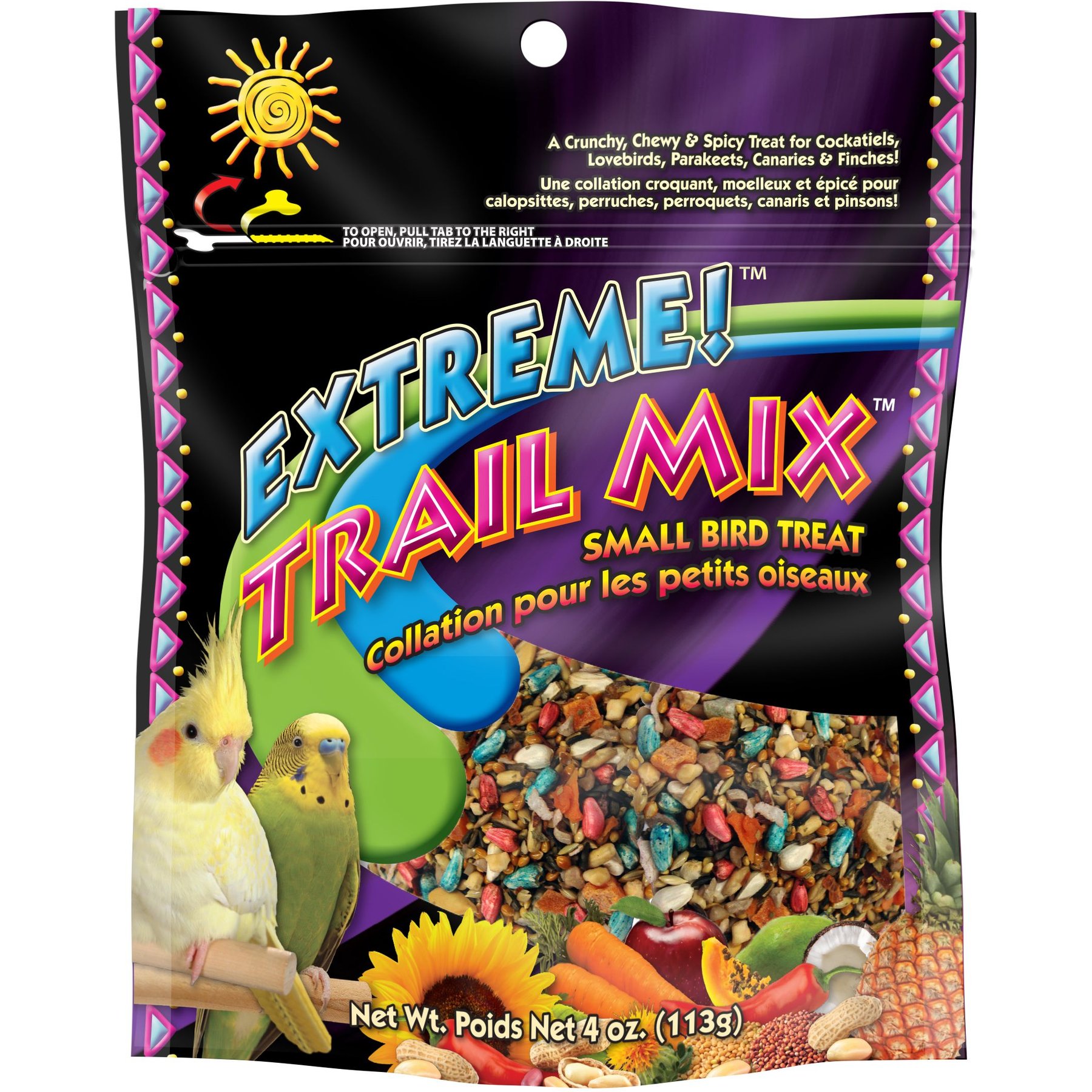 Brown's Extreme! Trail Mix Small Bird Treat, 4-oz bag