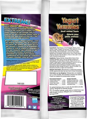 Show full view: Brown's Extreme! Yogurt Yummies Small Pet Treat, 2.75-oz bag slide 2 of 4