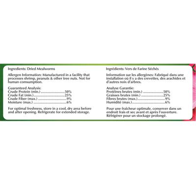Show full view: Brown's Garden Chic! Dried Mealworms for Wild Birds, 3-oz bag slide 4 of 6