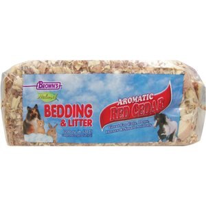 Brown's Natural Aromatic Red Cedar Pet Bedding & Litter, 20-L bag