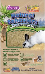 Brown's Natural Behavior Hemp Small Animal Bio Cage Mat