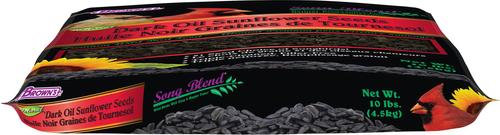 Show full view: Brown's Song Blend Dark Oil Sunflower Seeds Bird Food, 10-lb bag slide 4 of 7