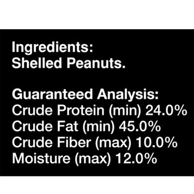 Show full view: Brown's Song Blend Shelled Peanuts Wild Bird Food, 3-lb bag slide 4 of 7