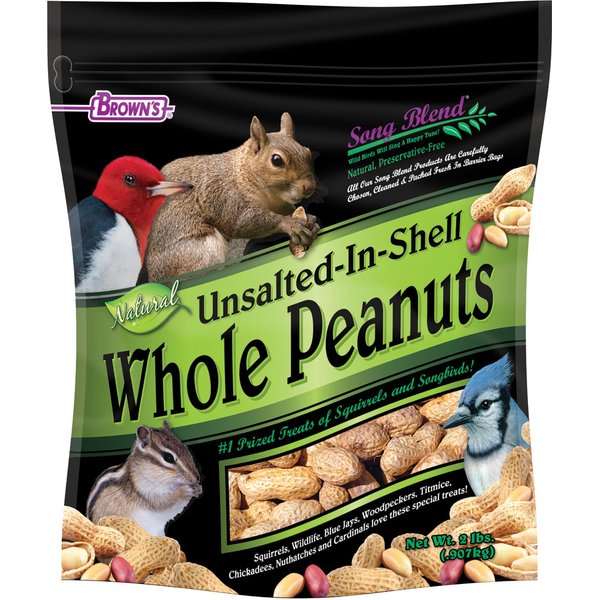 Brown's Song Blend Shelled Peanuts Wild Bird Food