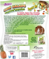 Brown's Timothy Hay Side Salads Fruits n' Berries Small Animal Food, 8-oz slide 2 of 5