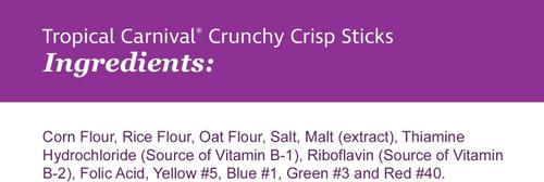 Show full view: Brown's Tropical Carnival Crunchy Crisp Sticks Bird Treats, 0.89-oz bag slide 4 of 10