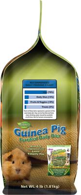Show full view: Brown's Tropical Carnival Fortified Daily Diet Natural Guinea Pig Food, 4-lb bag slide 3 of 7