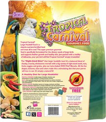 Brown's Tropical Carnival Gourmet Large Hookbill Food, 5-lb bag slide 2 of 8