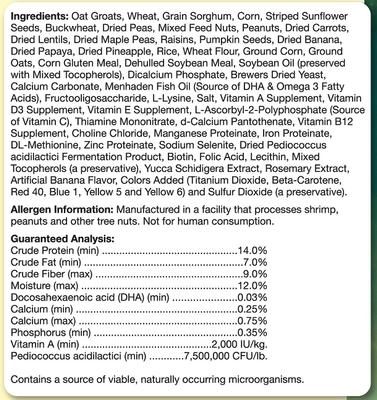 Show full view: Brown's Tropical Carnival Gourmet Mouse & Rat Food, 2-lb bag slide 3 of 7