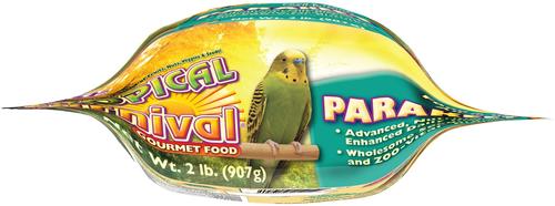 Show full view: Brown's Tropical Carnival Gourmet Parakeet Food, 2-lb bag slide 3 of 8