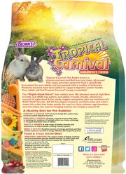 Brown's Tropical Carnival Gourmet Rabbit Food, 10-lb bag slide 2 of 9