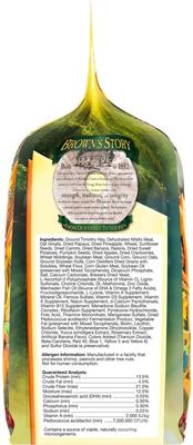 Show full view: Brown's Tropical Carnival Gourmet Rabbit Food, 10-lb bag slide 4 of 10